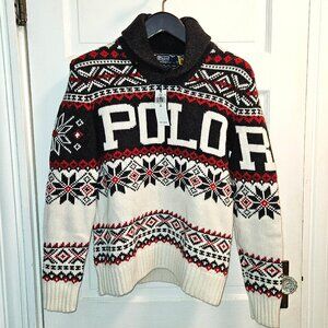 Ralph Lauren Polo Holi Sun Valley Sweater Sz XS $298-